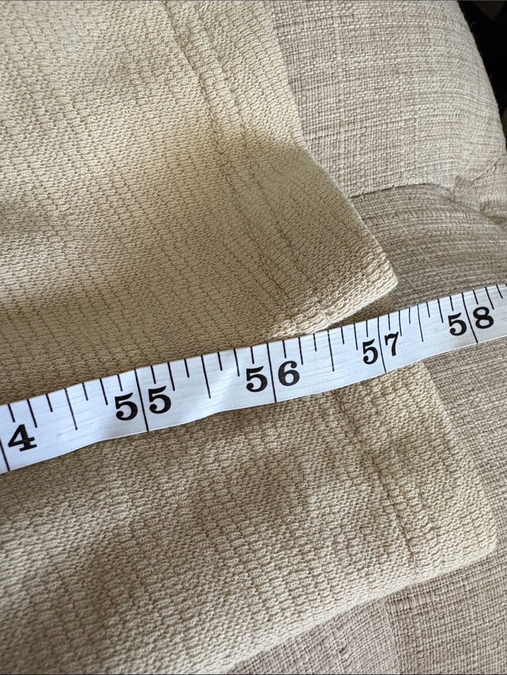Mono B Beige Sleeveless V‑Back Jumpsuit - Picture 5 of 6